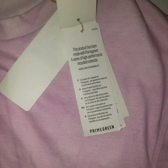 ADIDAS Three Bar Wash T Shirt Lilac Size 2XL NEW WITH TAGS - Picture 8 of 12